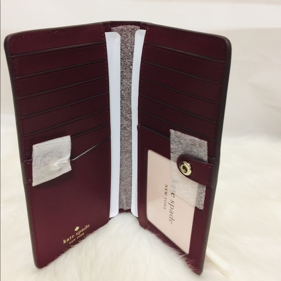 NWT Kate Spade large Slim Bifold wallet - Picture 4 of 9